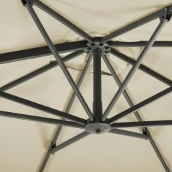 Coupon 🥰 Ampelschirm RHODOS TWIST - natur - 300x300 cm 🔥 -Angebote Garten Store 9005225700 03 1600Wx1600H