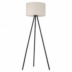 Auslauf ⭐ LED-Stehleuchte - schwarz-weiß - 135 cm hoch 🔥