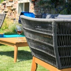 Coupon 🛒 4-teiliges Lounge-Set - grau - Akazie massiv - mit Polster ✨ 8 Coupon 🛒 4-teiliges Lounge-Set - grau - Akazie massiv - mit Polster ✨ -Angebote Garten Store 9005240200 03 1600Wx1600H