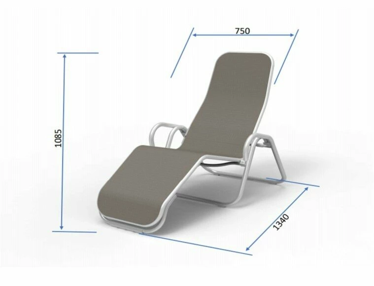 Blitzangebot 🌟 Gartenliege - weiß - klappbar - 75x137 cm ⌛ 5 Blitzangebot 🌟 Gartenliege - weiß - klappbar - 75x137 cm ⌛ – Bild 3