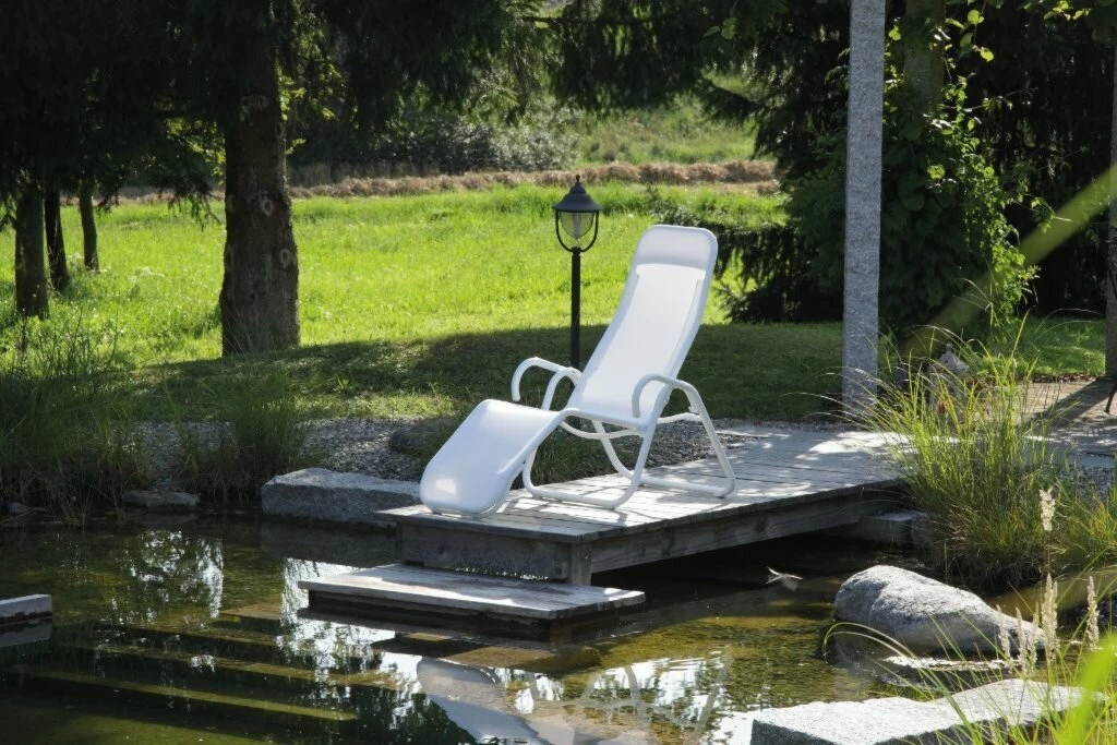 Blitzangebot 🌟 Gartenliege - weiß - klappbar - 75x137 cm ⌛ 4 Blitzangebot 🌟 Gartenliege - weiß - klappbar - 75x137 cm ⌛ – Bild 2