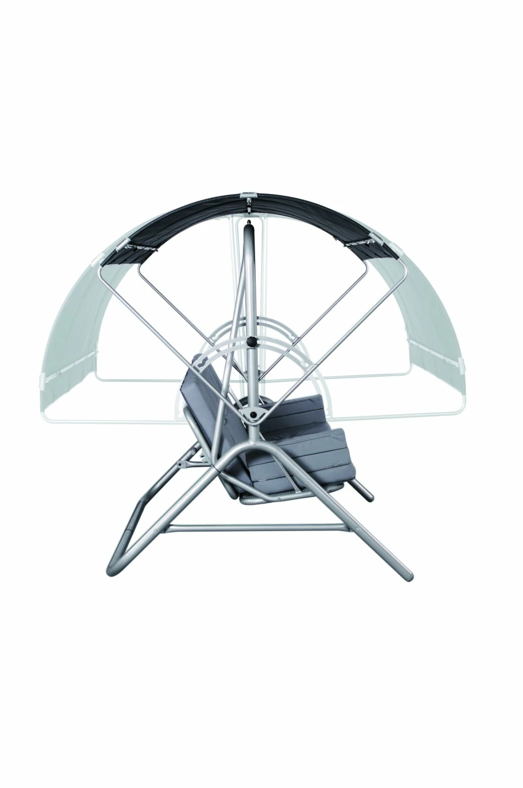 Coupon ⭐ Hollywoodschaukel - anthrazit - 145 cm breit 😉 4 Coupon ⭐ Hollywoodschaukel - anthrazit - 145 cm breit 😉 – Bild 2