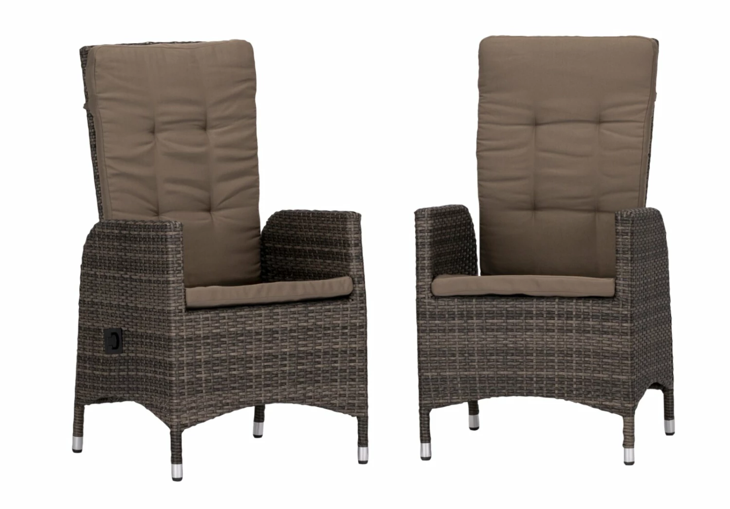 Coupon 👍 2-teiliges Gartensessel-Set - taupe-grau - 58 cm 🥰 3 Coupon 👍 2-teiliges Gartensessel-Set - taupe-grau - 58 cm 🥰