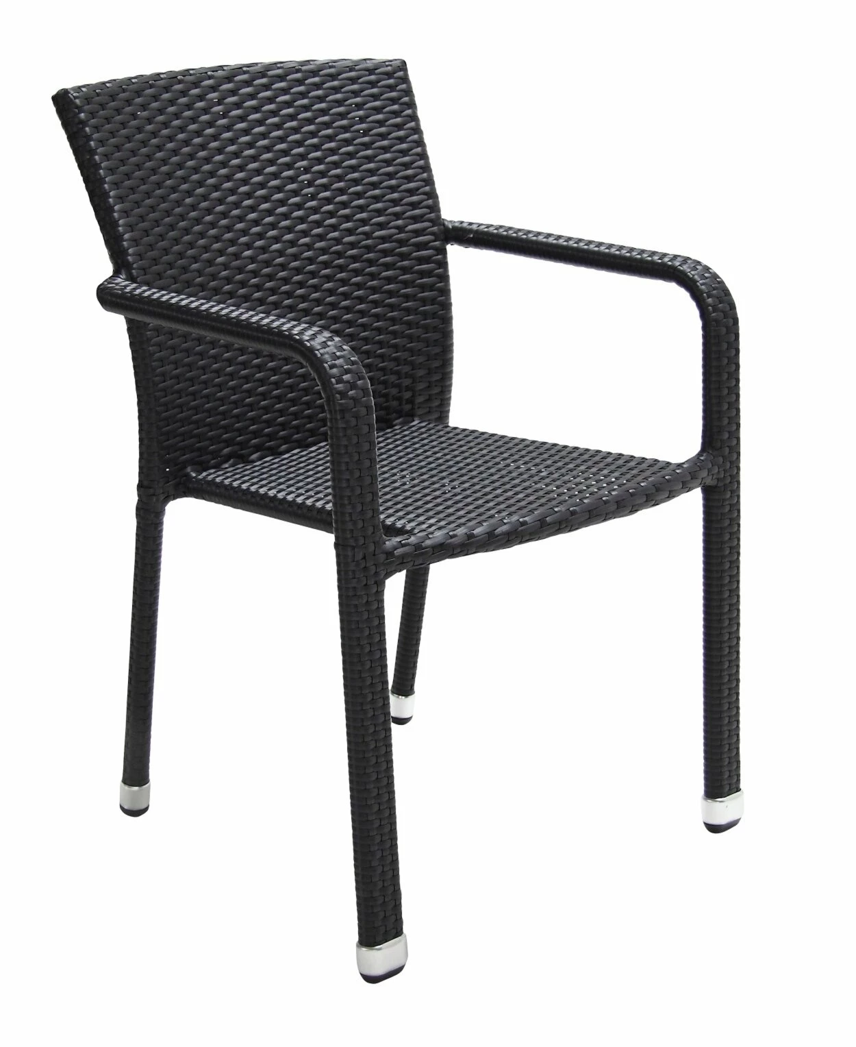 Blitzangebot 🛒 4-teiliges Stapelstuhl-Set - schwarz - stapelbar ⌛ 4 Blitzangebot 🛒 4-teiliges Stapelstuhl-Set - schwarz - stapelbar ⌛ – Bild 2