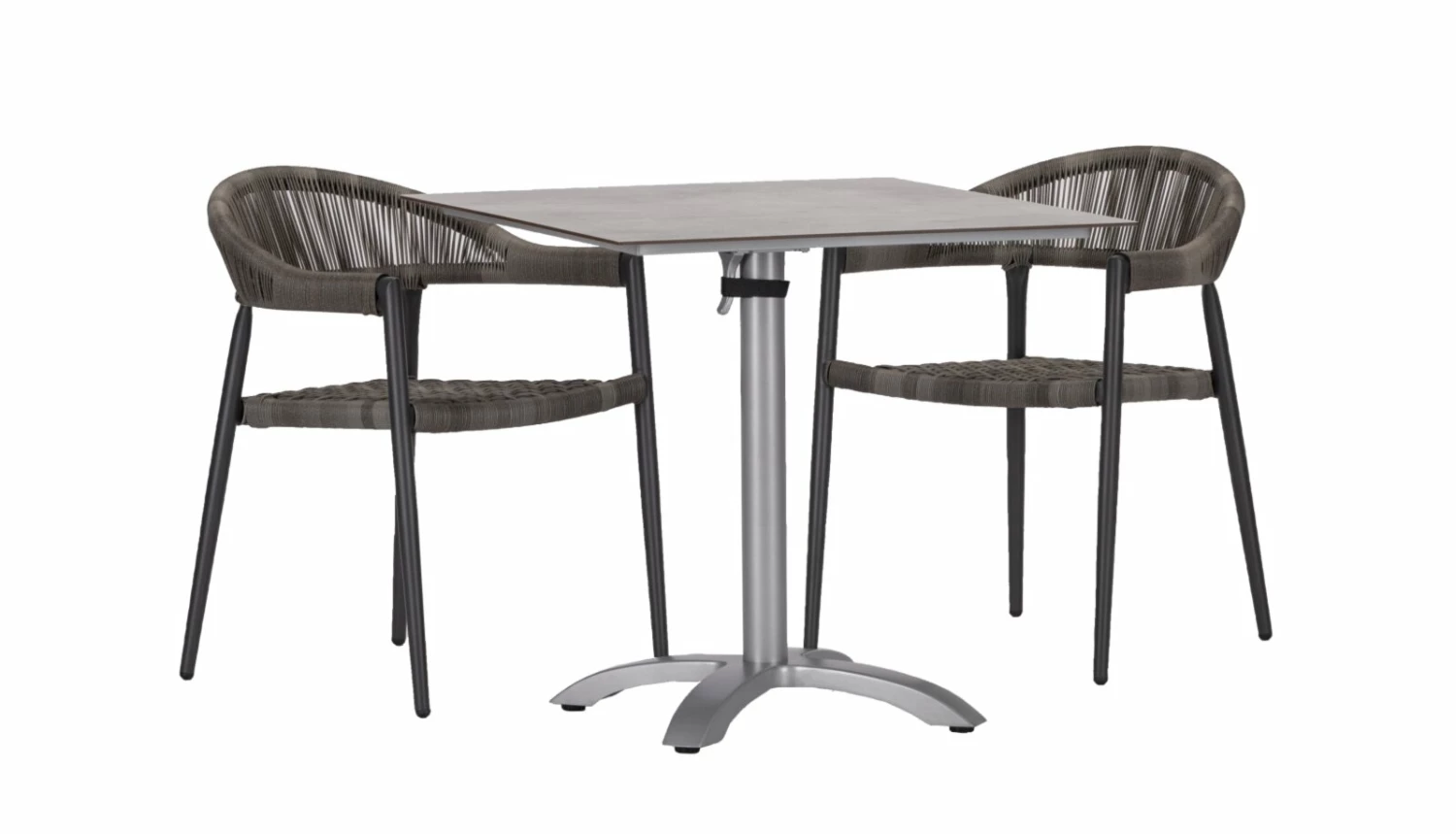 Bestpreis ⭐ 3-teiliges Gartenmöbel-Set - anthrazit-platin - 80x72 cm 🛒 3 Bestpreis ⭐ 3-teiliges Gartenmöbel-Set - anthrazit-platin - 80x72 cm 🛒