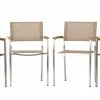 Großhandel ❤️ 4-teiliges Gartenstuhl-Set - sand-silber - Edelstahl - stapelbar - 56x89 cm 🎉 -Angebote Garten Store 9005247700 1600Wx1600H