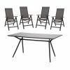 Bester Verkauf ✔️ 5-teiliges Gartenmöbel-Set - anthrazit - 160x80 cm 🤩 -Angebote Garten Store 9005248100 1600Wx1600H