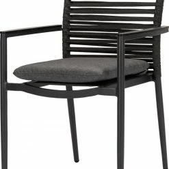 Bestes Angebot 👏 4-teiliges Gartenstuhl-Set - anthrazit - stapelbar - 61x86 cm 🧨 -Angebote Garten Store 9005250200 03 1600Wx1600H