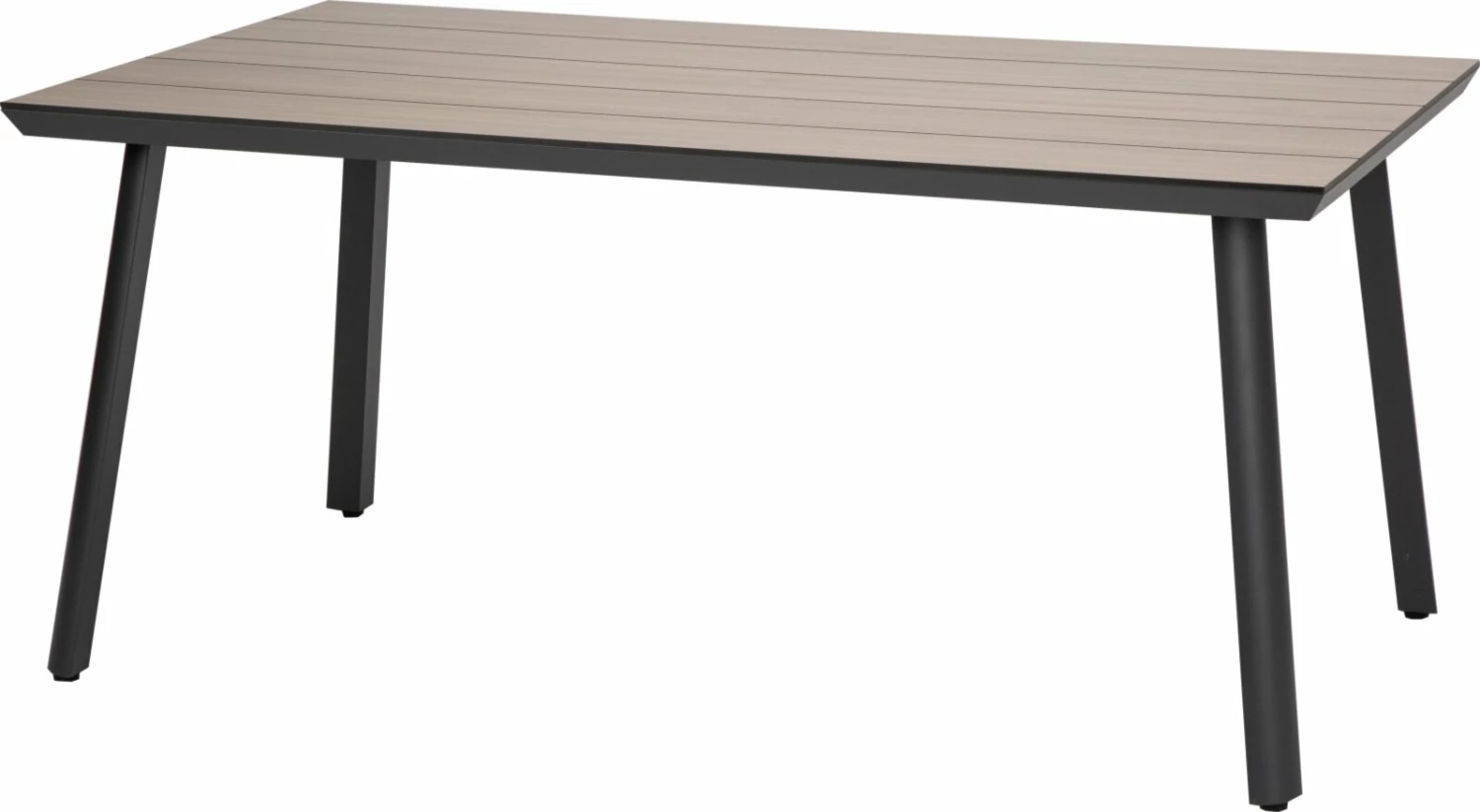 Schlussverkauf 😀 5-teiliges Gartenmöbel-Set - anthrazit - 160x92 cm 🔔 4 Schlussverkauf 😀 5-teiliges Gartenmöbel-Set - anthrazit - 160x92 cm 🔔 – Bild 2