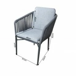 Coupon 🔔 4-teiliges Gartenstuhl-Set - anthrazit-silbergrau - Aluminium 🤩 8 Coupon 🔔 4-teiliges Gartenstuhl-Set - anthrazit-silbergrau - Aluminium 🤩 -Angebote Garten Store 9005251300 03 1600Wx1600H