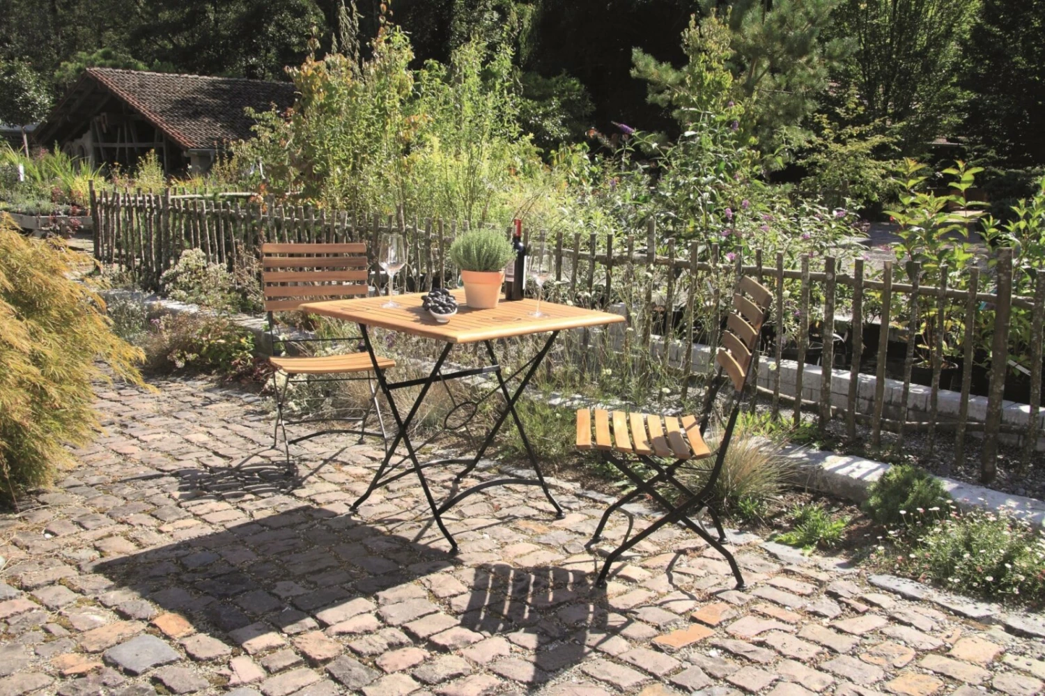 Aktion 🎁 2er-Set Klappstuhl - Teak - Akazie massiv 🔔 5 Aktion 🎁 2er-Set Klappstuhl - Teak - Akazie massiv 🔔 – Bild 3