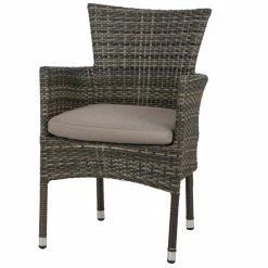 Beste Bewertungen von 👍 7-teiliges Gartenmöbel-Set - grau-braun - Akazie massiv - stapelbar 🔥 -Angebote Garten Store 9005254100 02 1600Wx1600H