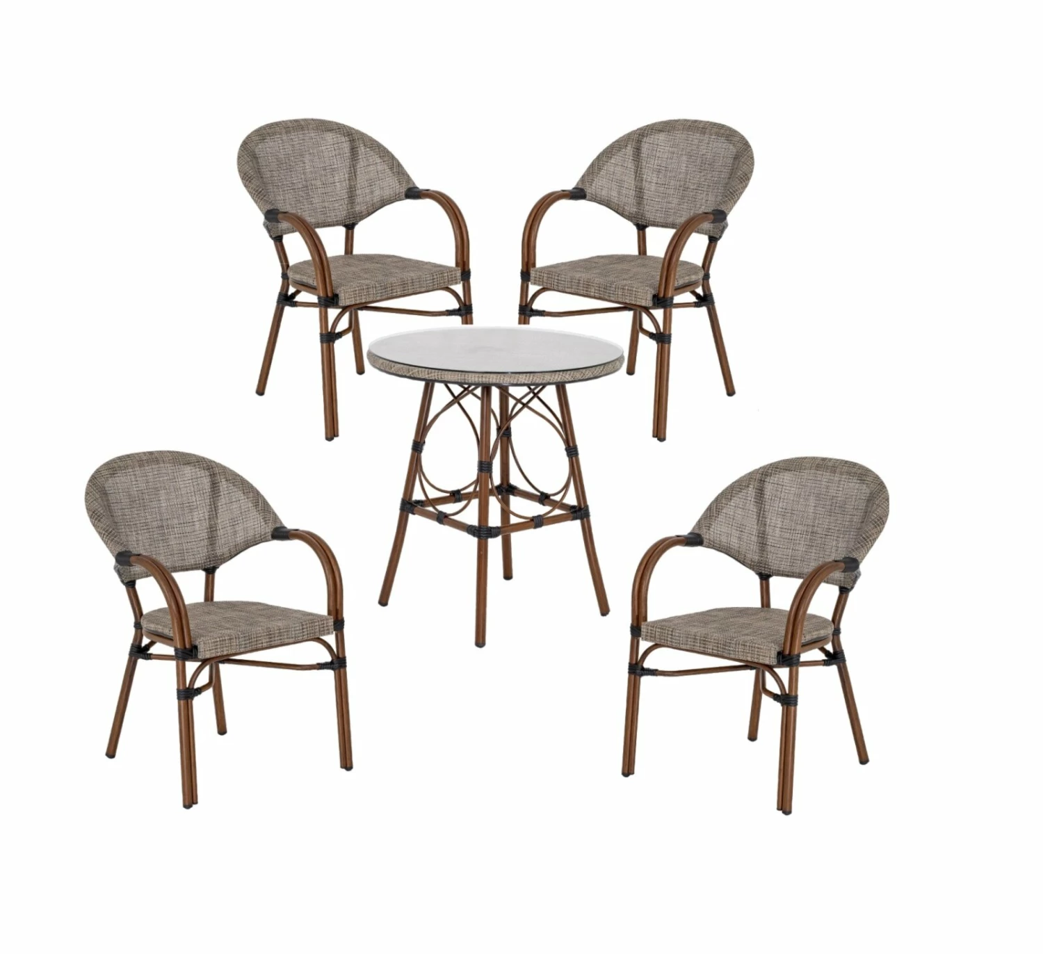 Am billigsten 😀 5-teiliges Gartenmöbel-Set - bambus-sand - 70x74 cm 🎉 3 Am billigsten 😀 5-teiliges Gartenmöbel-Set - bambus-sand - 70x74 cm 🎉