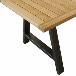 Schlussverkauf ✨ Gartentisch - anthrazit - Eiche massiv - 180x95 cm 😀 -Angebote Garten Store 9005254500 02 1600Wx1600H