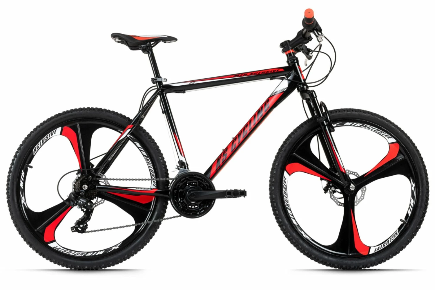 Neu 🔔 KS Cycling Mountainbike HARDTAIL 26'' SHARP - schwarz-rot - 46 cm 😀 3 Neu 🔔 KS Cycling Mountainbike HARDTAIL 26'' SHARP - schwarz-rot - 46 cm 😀