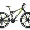 Billig ⭐ KS Cycling Mountainbike FULLY 27,5'' SCRAWLER - schwarz-grün - 46 cm Rahmenhöhe 🧨 -Angebote Garten Store 9005256700 1600Wx1600H
