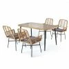 Budget 🧨 5-teilige Garten-Tischgruppe - beige-grau 👏 -Angebote Garten Store 9005263300 1600Wx1600H