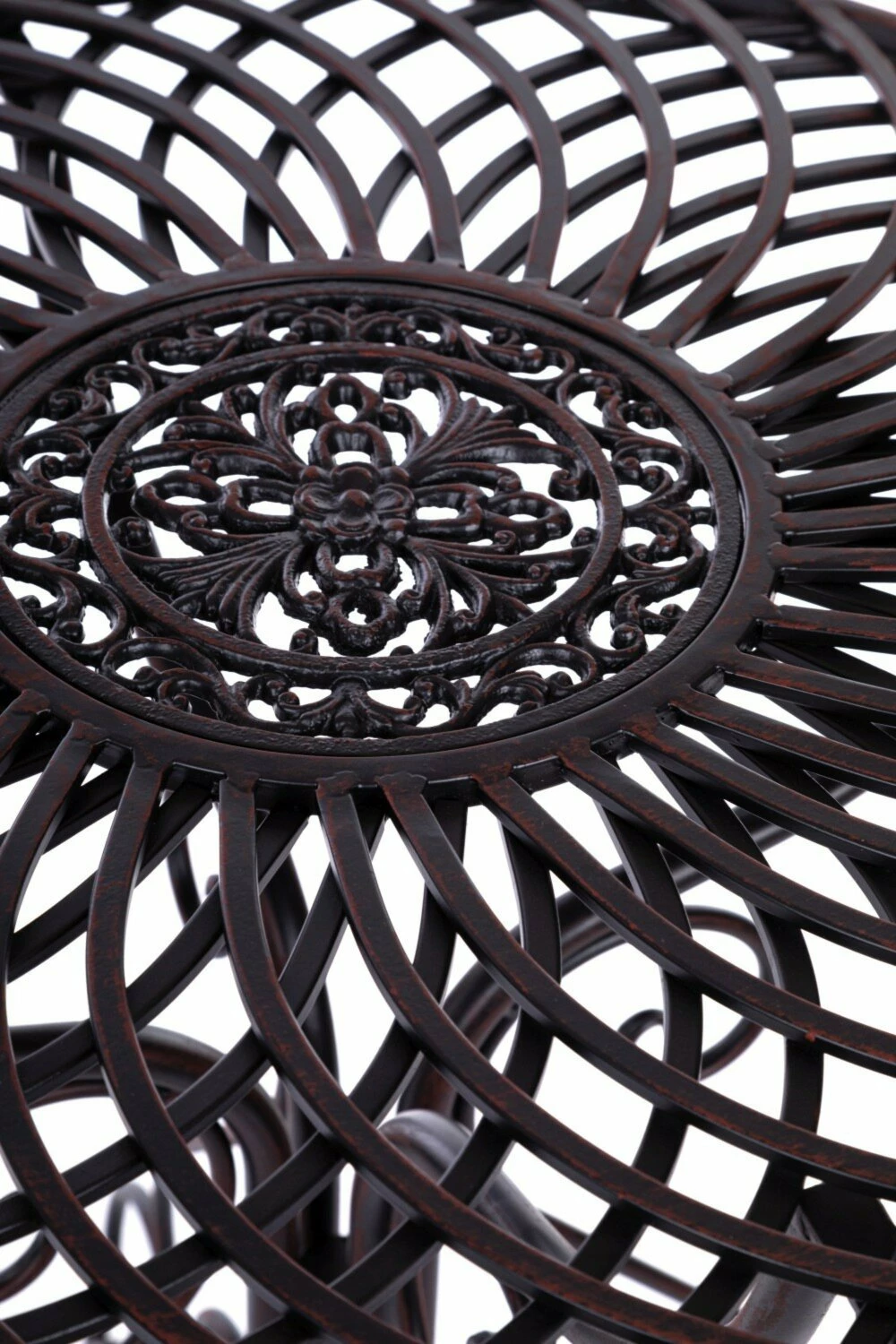 Coupon 🎉 3-teilige Bistro-Tischgruppe - dunkelgrau - Metall ✨ 5 Coupon 🎉 3-teilige Bistro-Tischgruppe - dunkelgrau - Metall ✨ – Bild 3