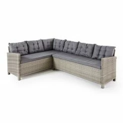 Billig 👏 3-teiliges Garten-Lounge-Set - grau-beige 😀 -Angebote Garten Store 9005264700 03 1600Wx1600H