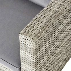 Bestes Angebot 🔔 2-teiliges Gartenmöbel-Set - grau - inklusive Kissen - 131 cm ⭐ -Angebote Garten Store 9005265100 03 1600Wx1600H