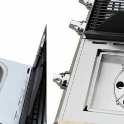 Top 10 💯 TEPRO Gasgrill Outdoor-Küche PETERSBURG - Edelstahl-schwarz - 3193 🔥 -Angebote Garten Store 9005275000 03 1600Wx1600H