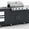 Top 10 💯 TEPRO Gasgrill Outdoor-Küche PETERSBURG - Edelstahl-schwarz - 3193 🔥
