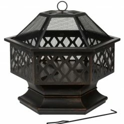 Coupon 😉 TEPRO Feuerstelle FARVIEW - schwarz - 1171 😉