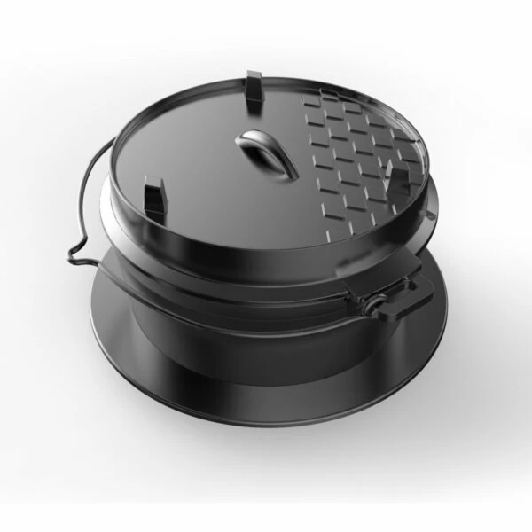 Billig 🔥 TEPRO Guss-Dutch-Oven-Einleger - schwarz - 32,5 cm breit 🎉 3 Billig 🔥 TEPRO Guss-Dutch-Oven-Einleger - schwarz - 32,5 cm breit 🎉