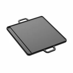 Am billigsten ❤️ TEPRO Universal Guss-Wendeplatte - schwarz - Größe L - 36 cm breit 🧨