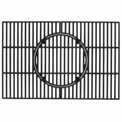 Angebote 👏 TEPRO Universal Guss-Grillrost-Set - schwarz - Rost-in-Rost-System - 71,5 cm ✔️