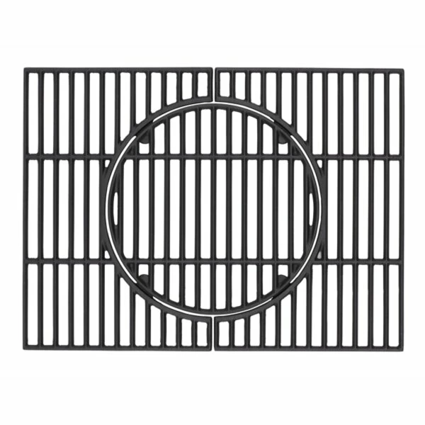 Bester Verkauf ✨ TEPRO Universal Guss-Grillrost-Set - schwarz - Rost-in-Rost-System - 55 cm 👏 3 Bester Verkauf ✨ TEPRO Universal Guss-Grillrost-Set - schwarz - Rost-in-Rost-System - 55 cm 👏