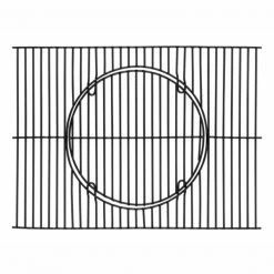 Coupon 😀 TEPRO Universal Grillrost-Set - schwarz - emailliert - Rost-in-Rost-System - 55 cm 🤩