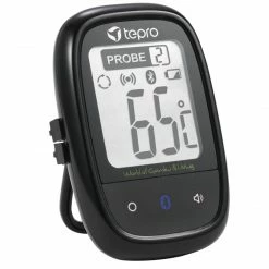 Blitzangebot 🧨 TEPRO Bluetooth-Grillthermometer - schwarz - Grill-App ✔️ -Angebote Garten Store 9005283200 02 1600Wx1600H