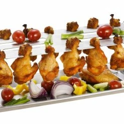 Billig ✔️ TEPRO Hähnchenkeulenhalter - Edelstahl - klappbar 🧨 -Angebote Garten Store 9005283700 03 1600Wx1600H