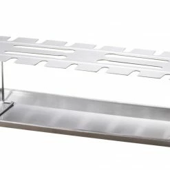 Billig ✔️ TEPRO Hähnchenkeulenhalter - Edelstahl - klappbar 🧨