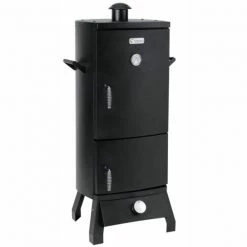 Auslauf ⌛ tepro Gas-Räucherofen LOCKPORT - schwarz 🌟