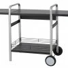 Bester Verkauf 👏 TEPRO BBQ-Tisch UNIVERSAL - schwarz-silber - 151 cm ⭐