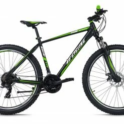 Am billigsten 🔥 KS Cycling Mountainbike HARDTAIL 27,5'' MORZINE - schwarz-grün - RH 53 cm 🥰
