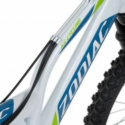 Schlussverkauf 🔥 KS Cycling Kinder-Mountainbike FULLY 24" ZODIAC - weiß-grün - 38 cm Rahmenhöhe ✨ -Angebote Garten Store 9005293400 04 1600Wx1600H