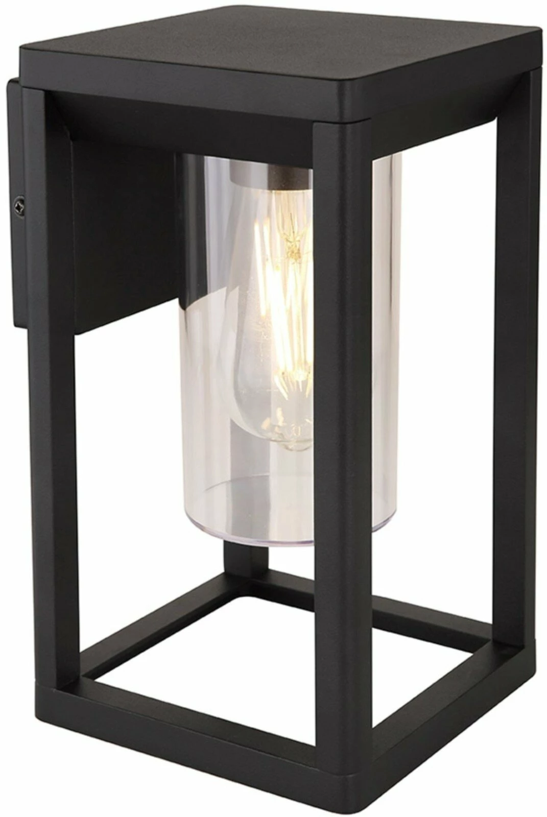 Rabatt 🧨 Außenleuchte - schwarz matt - Aluminium - 27 cm hoch 😍 3 Rabatt 🧨 Außenleuchte - schwarz matt - Aluminium - 27 cm hoch 😍