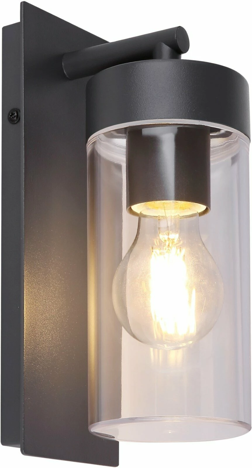 Bestes Angebot ✔️ Wand-Außenleuchte - anthrazit - Aluminium - 25 cm hoch 🎉 3 Bestes Angebot ✔️ Wand-Außenleuchte - anthrazit - Aluminium - 25 cm hoch 🎉