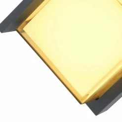 Bestes Angebot 🌟 LED-Wand-Außenleuchte - anthrazit - Aluminium - Rautenform 🧨 -Angebote Garten Store 9005311500 03 1600Wx1600H