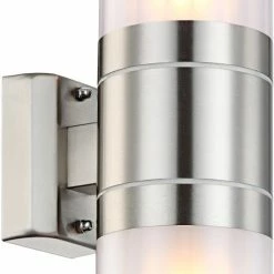 Besorgen 🌟 Außenleuchte - silber - Edelstahl - 2-flammig 🤩