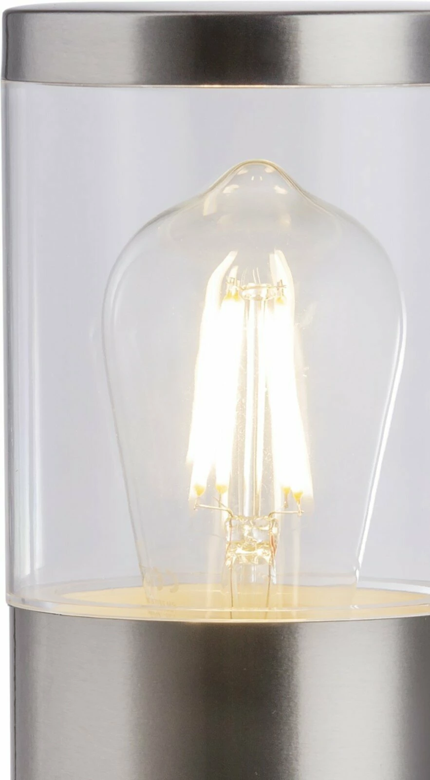 Top 10 🎉 Außenleuchte - silber - Edelstahl - 23 cm hoch 🧨 5 Top 10 🎉 Außenleuchte - silber - Edelstahl - 23 cm hoch 🧨 – Bild 3