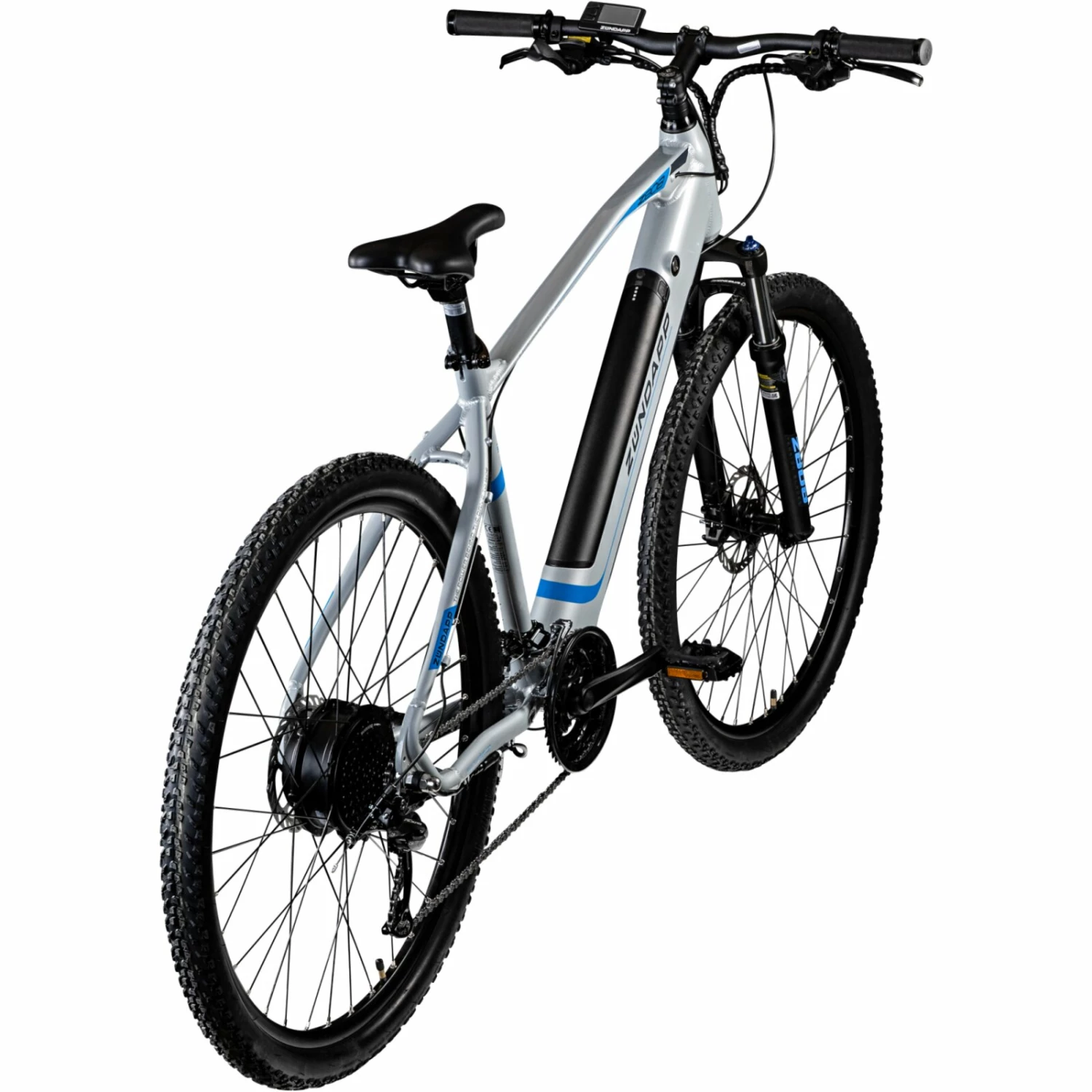 Bester Verkauf 🥰 Zündapp Elektro Mountainbike 29" Z808 - silber-blau - 48 cm ⭐ 5 Bester Verkauf 🥰 Zündapp Elektro Mountainbike 29" Z808 - silber-blau - 48 cm ⭐ – Bild 3
