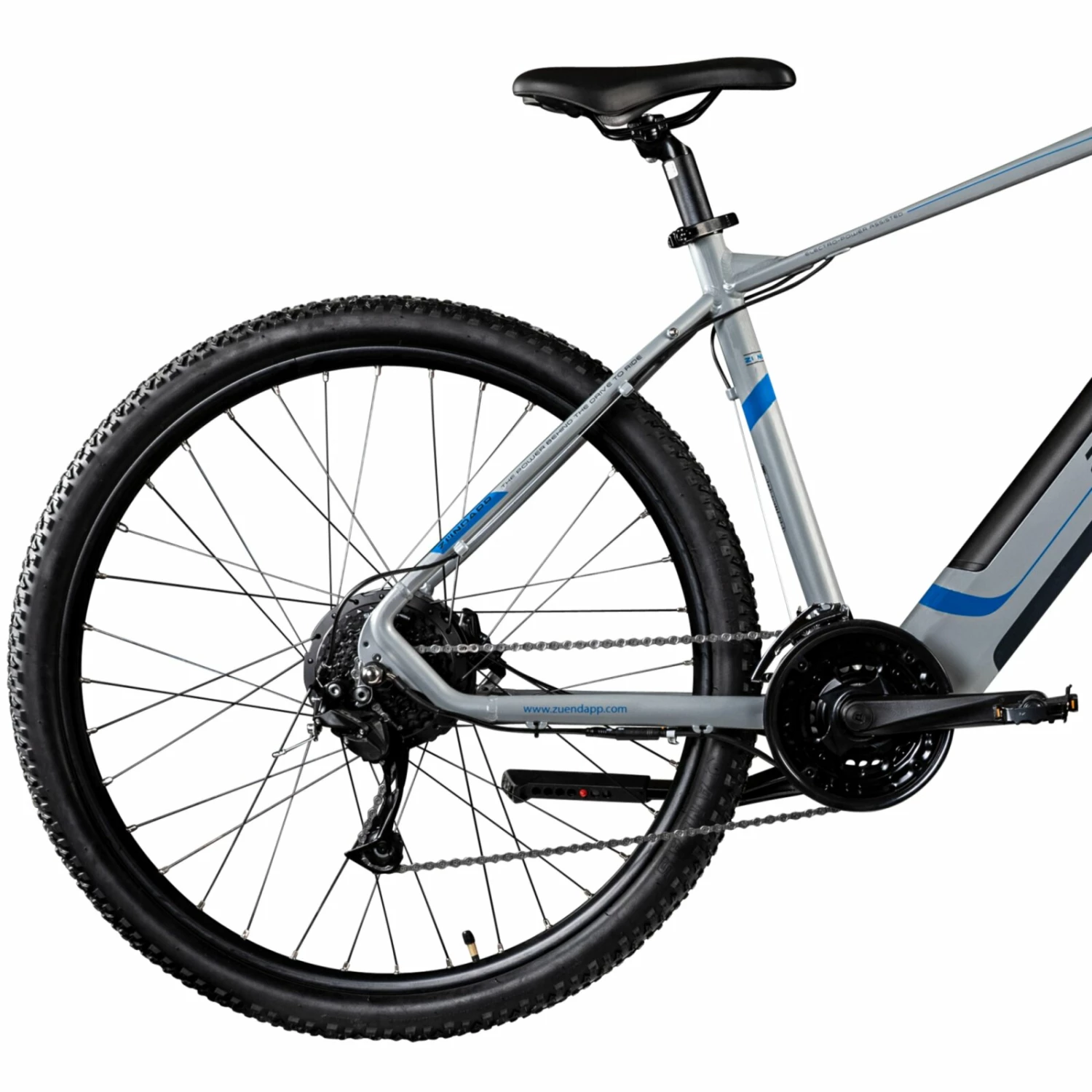 Bester Verkauf 🥰 Zündapp Elektro Mountainbike 29" Z808 - silber-blau - 48 cm ⭐ 6 Bester Verkauf 🥰 Zündapp Elektro Mountainbike 29" Z808 - silber-blau - 48 cm ⭐ – Bild 4