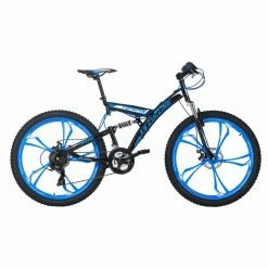 Schlussverkauf 👍 KS Cycling Mountainbike FULLY 26'' TOPSPIN - schwarz-blau - RH 46 cm ⌛