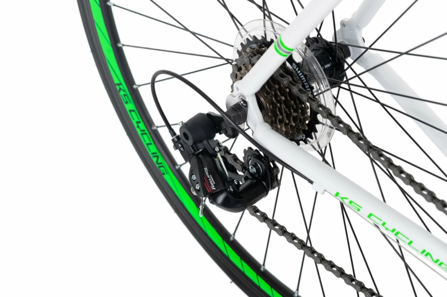 Blitzangebot ⭐ KS Cycling Rennrad 28'' IMPERIOUS - weiß-grün - RH 53 cm ❤️ 5 Blitzangebot ⭐ KS Cycling Rennrad 28'' IMPERIOUS - weiß-grün - RH 53 cm ❤️ – Bild 3