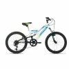 Blitzangebot 😉 KS Cycling Kinder-Mountainbike FULLY 20" ZODIAC - weiß-grün - 31 cm Rahmenhöhe 😉 -Angebote Garten Store 9005381500 1600Wx1600H