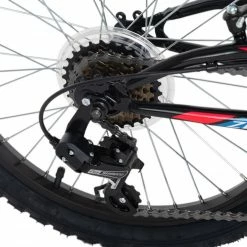 Blitzangebot 😉 KS Cycling Kinder-Mountainbike FULLY 20" ZODIAC - schwarz-rot - 31 cm Rahmenhöhe 😀 -Angebote Garten Store 9005381600 03 1600Wx1600H